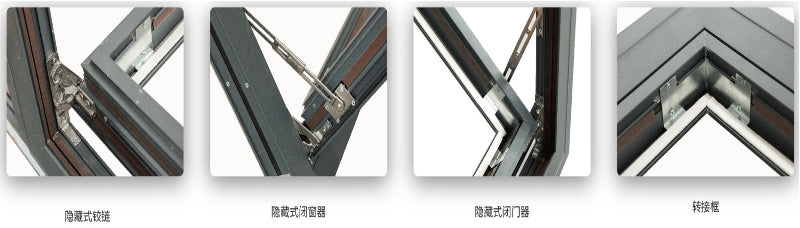Thermal-Break Aluminum Fire-Rated Windows